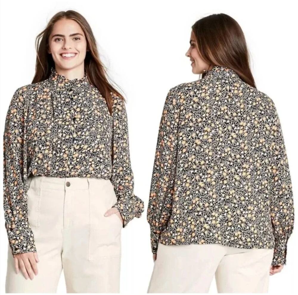 Nili Lotan x Target Shirt Floral Large